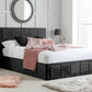 Hannover Small Double Ottoman Bed