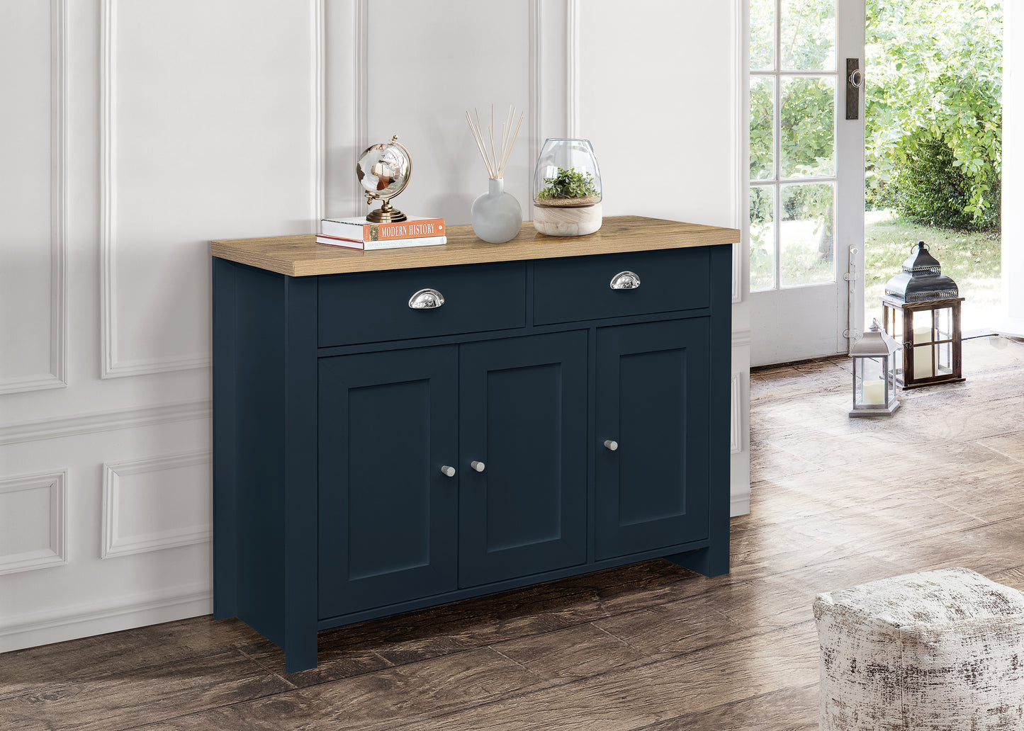 Highgate 3 Door 2 Drawer Sideboard