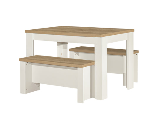 Highgate Dining Table & Bench Set