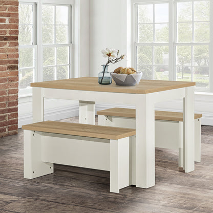 Highgate Dining Table & Bench Set