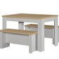 Highgate Dining Table & Bench Set