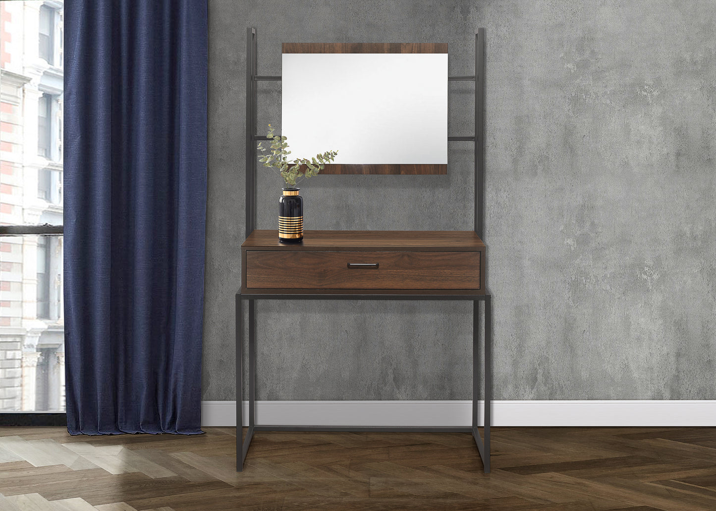 Houston Dressing Table & Mirror