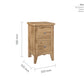 Hampstead 2 Drawer Bedside