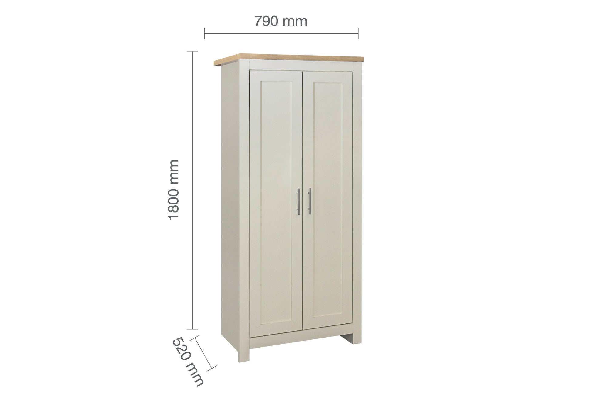 Highgate 2 Door Wardrobe