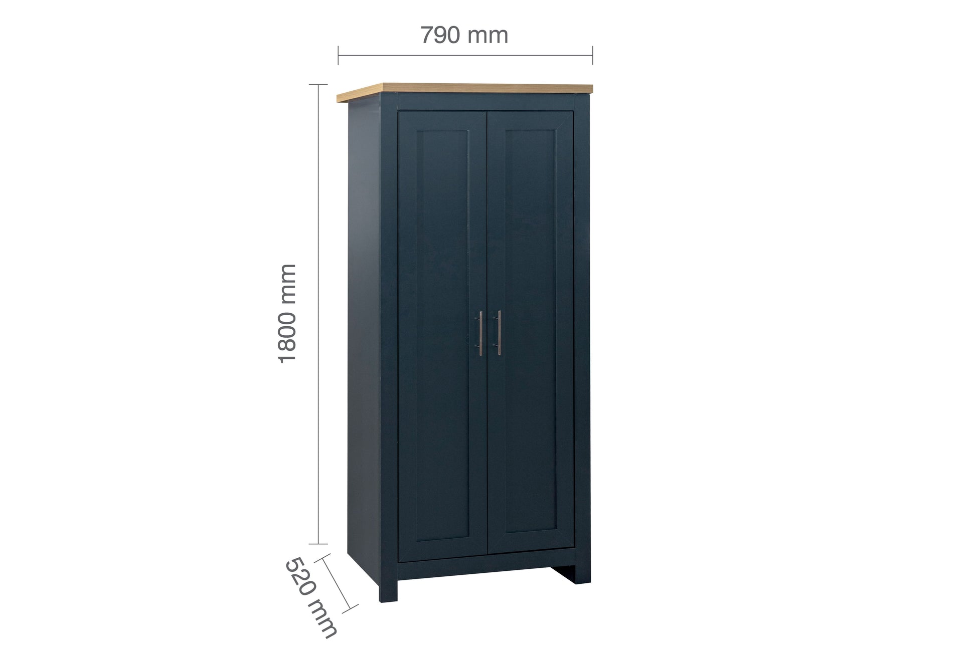 Highgate 2 Door Wardrobe