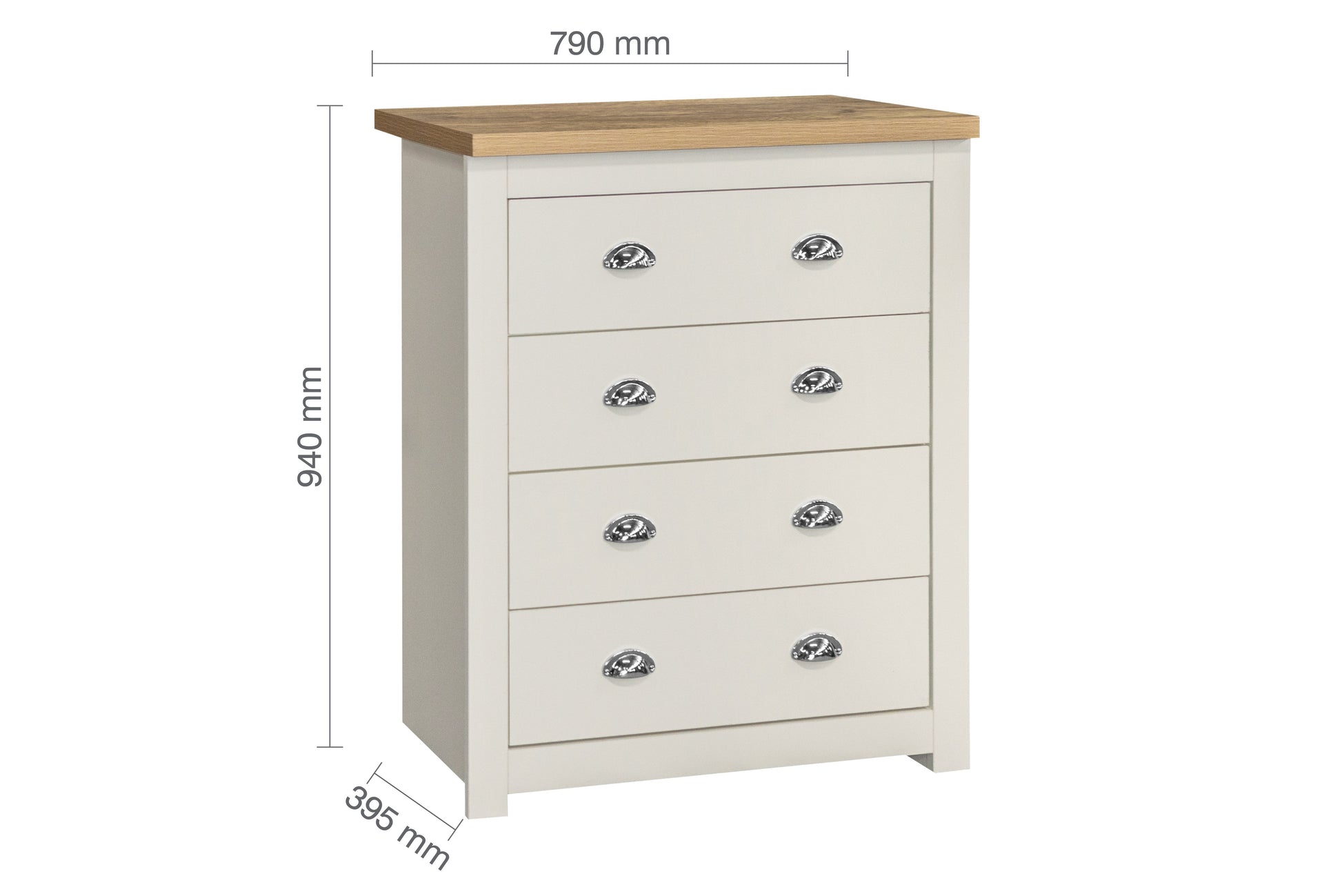 Highgate 4 Drawer Chest