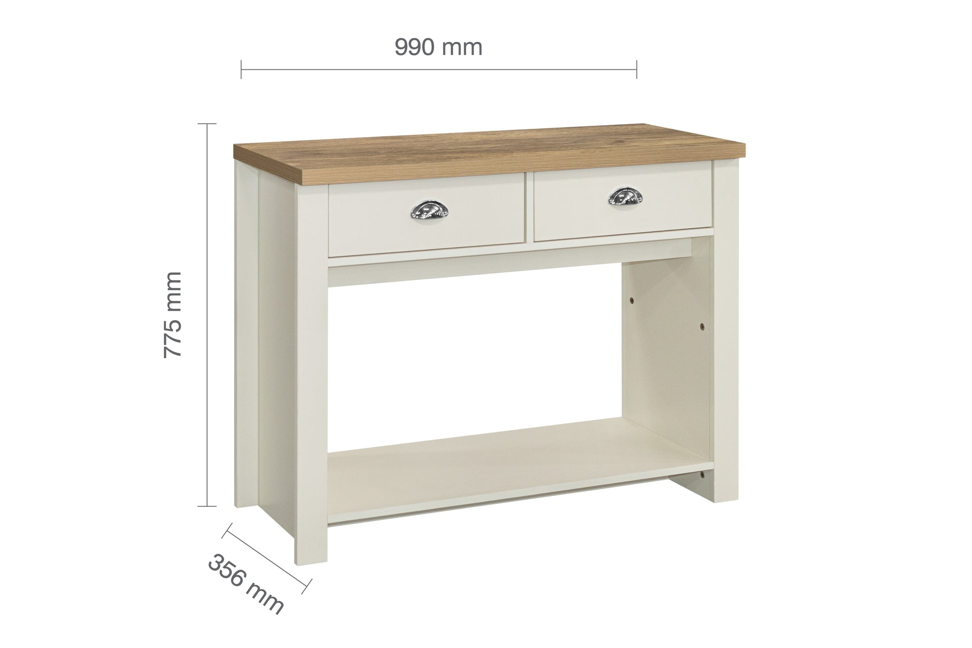 Highgate 2 Drawer Console Table