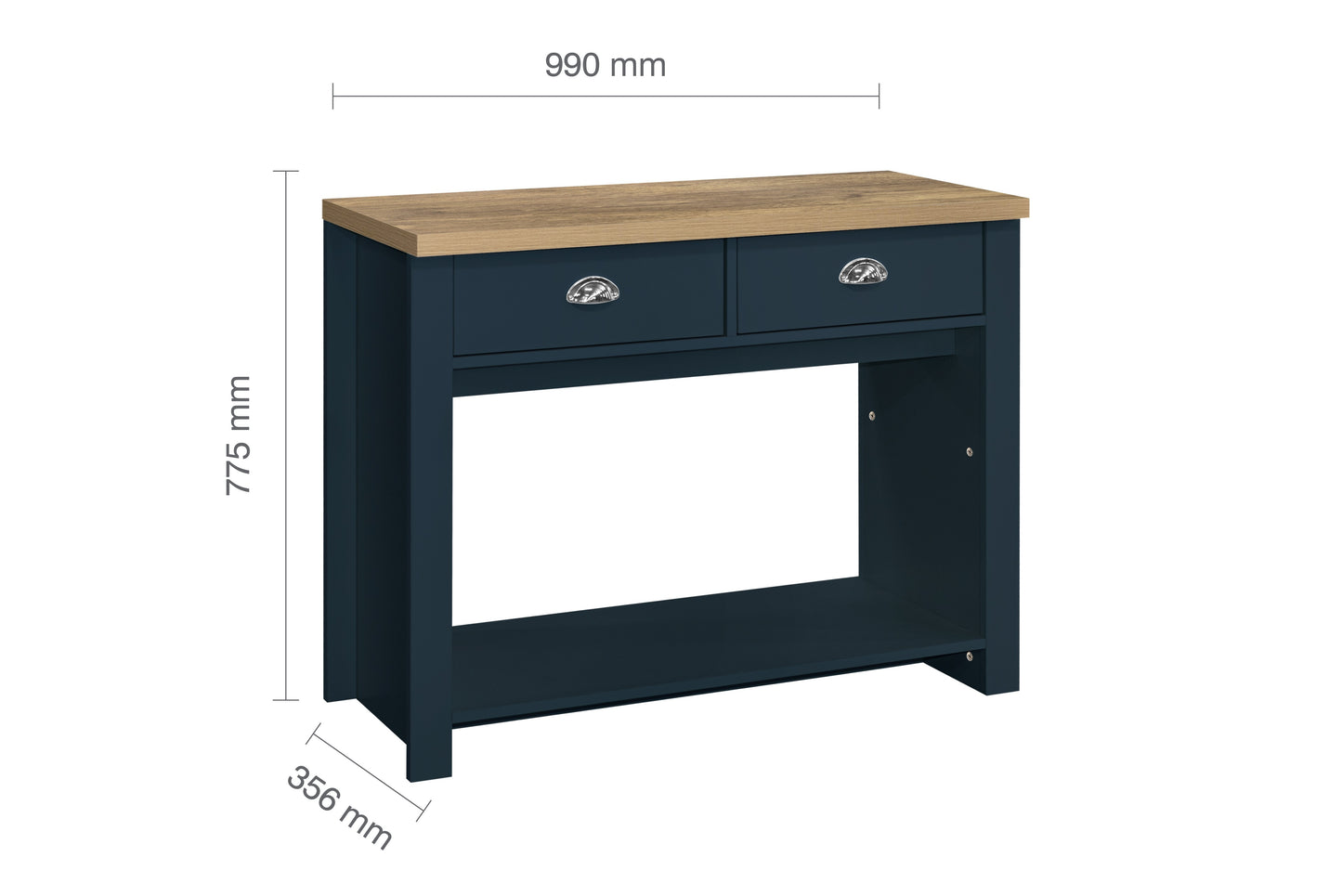 Highgate 2 Drawer Console Table