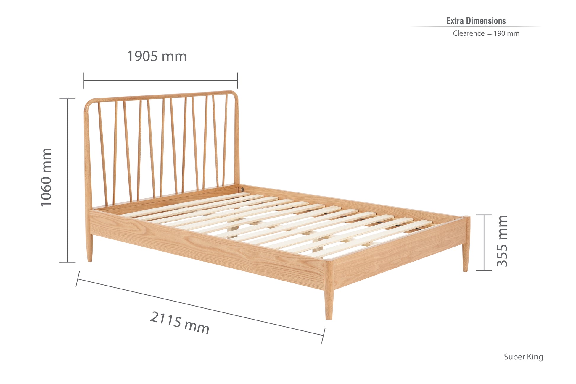 Jesper Super King Bed