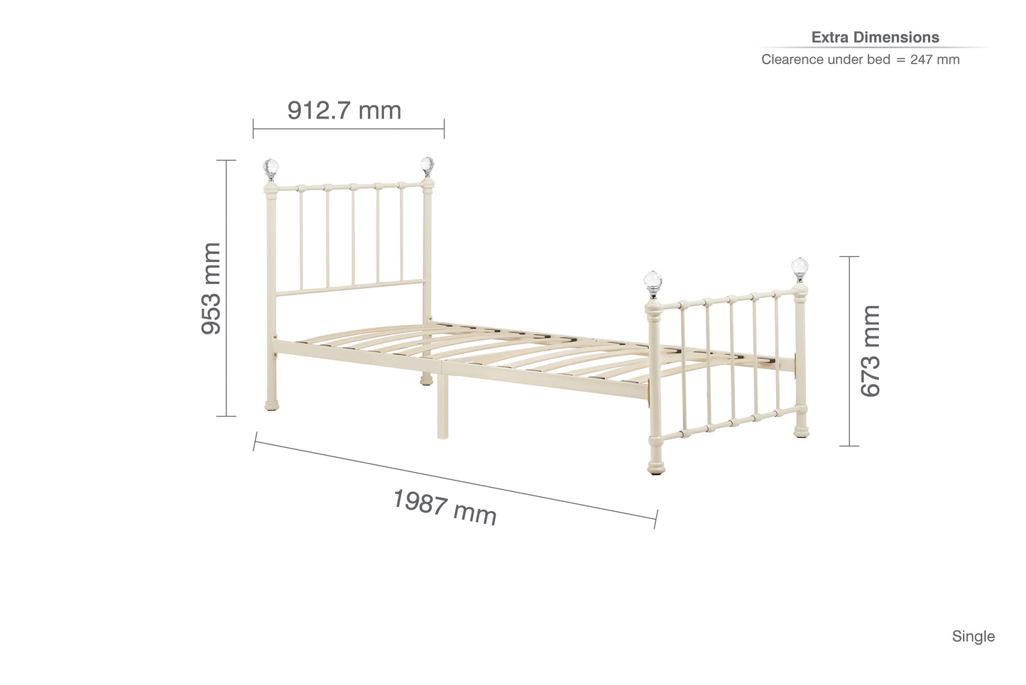 Jessica Single Bed