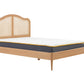 Leonie King Rattan Bed