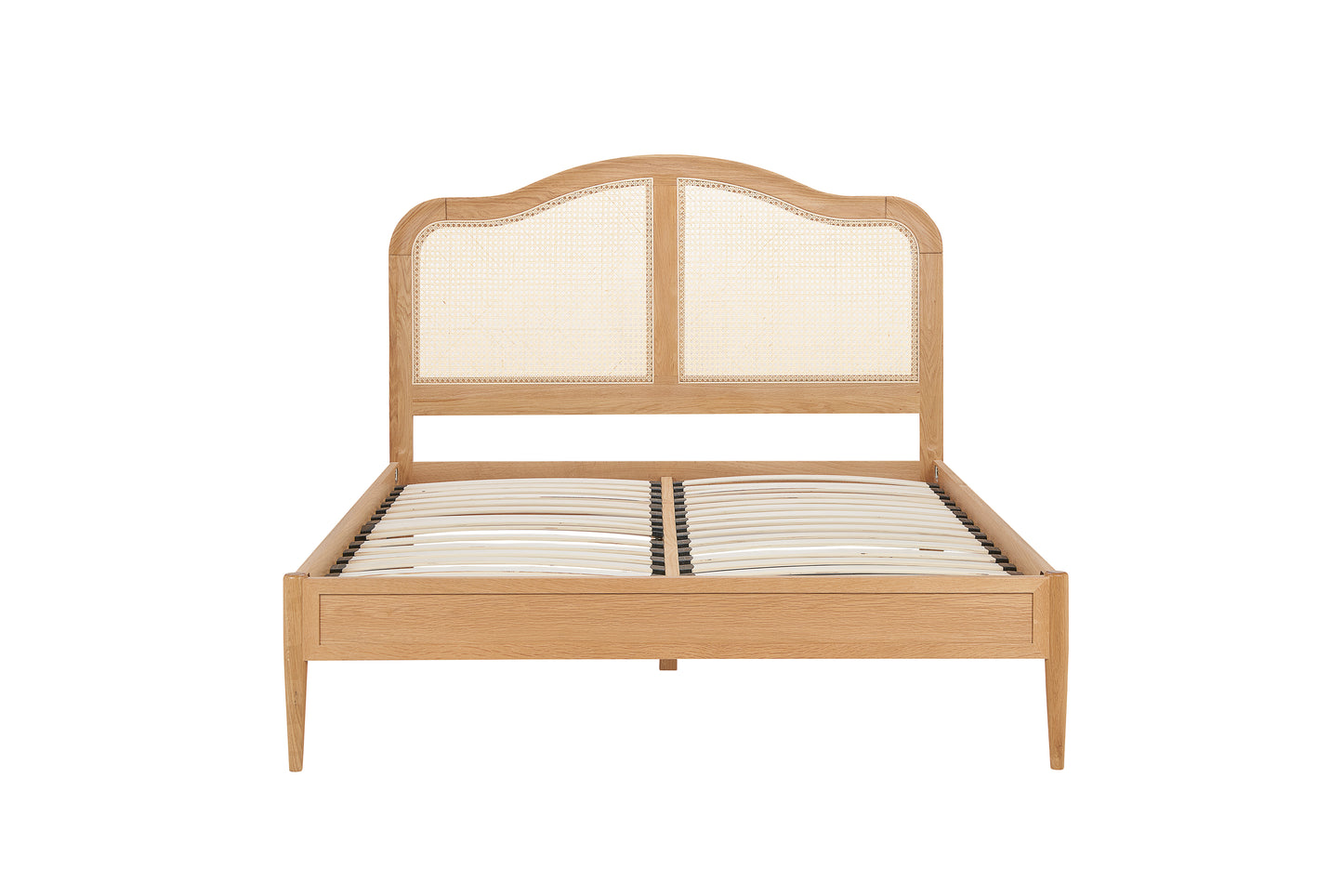 Leonie King Rattan Bed