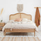 Leonie King Rattan Bed