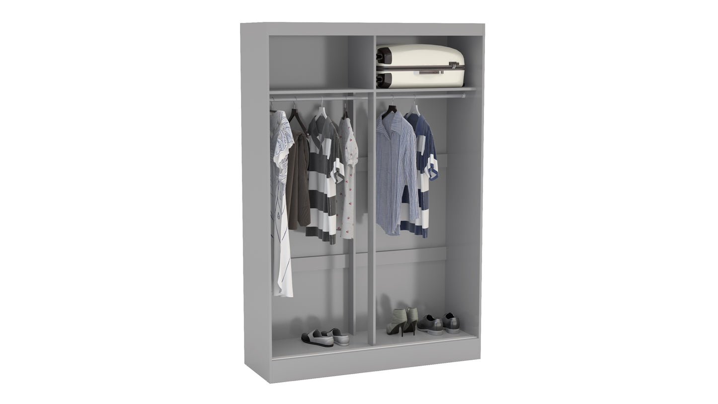 Lynx 2 Door Sliding Wardrobe With Mirror