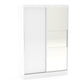 Lynx 2 Door Sliding Wardrobe With Mirror