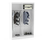 Lynx 2 Door Sliding Wardrobe With Mirror