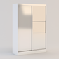 Lynx 2 Door Sliding Wardrobe With Mirror