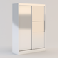 Lynx 2 Door Sliding Wardrobe With Mirror