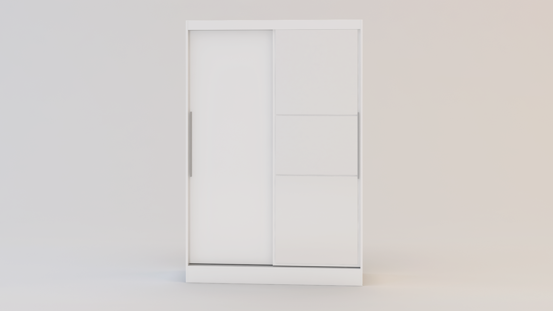 Lynx 2 Door Sliding Wardrobe With Mirror