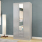 Lynx 3 Door 2 Drawer Wardrobe With Mirror