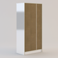 Lynx 3 Door 2 Drawer Wardrobe With Mirror