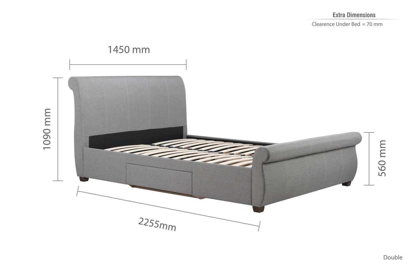 Lancaster Double Bed