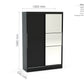 Lynx 2 Door Sliding Wardrobe With Mirror