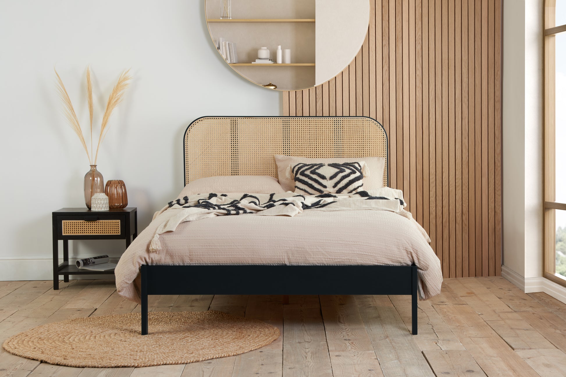 Margot Double Rattan Bed