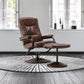 Memphis Swivel Chair & Footstool