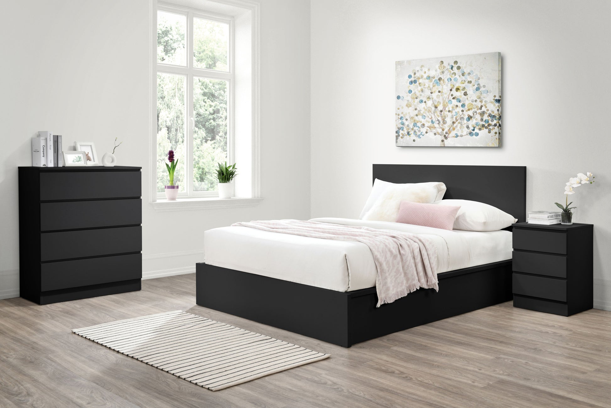 Oslo Double Ottoman Bed