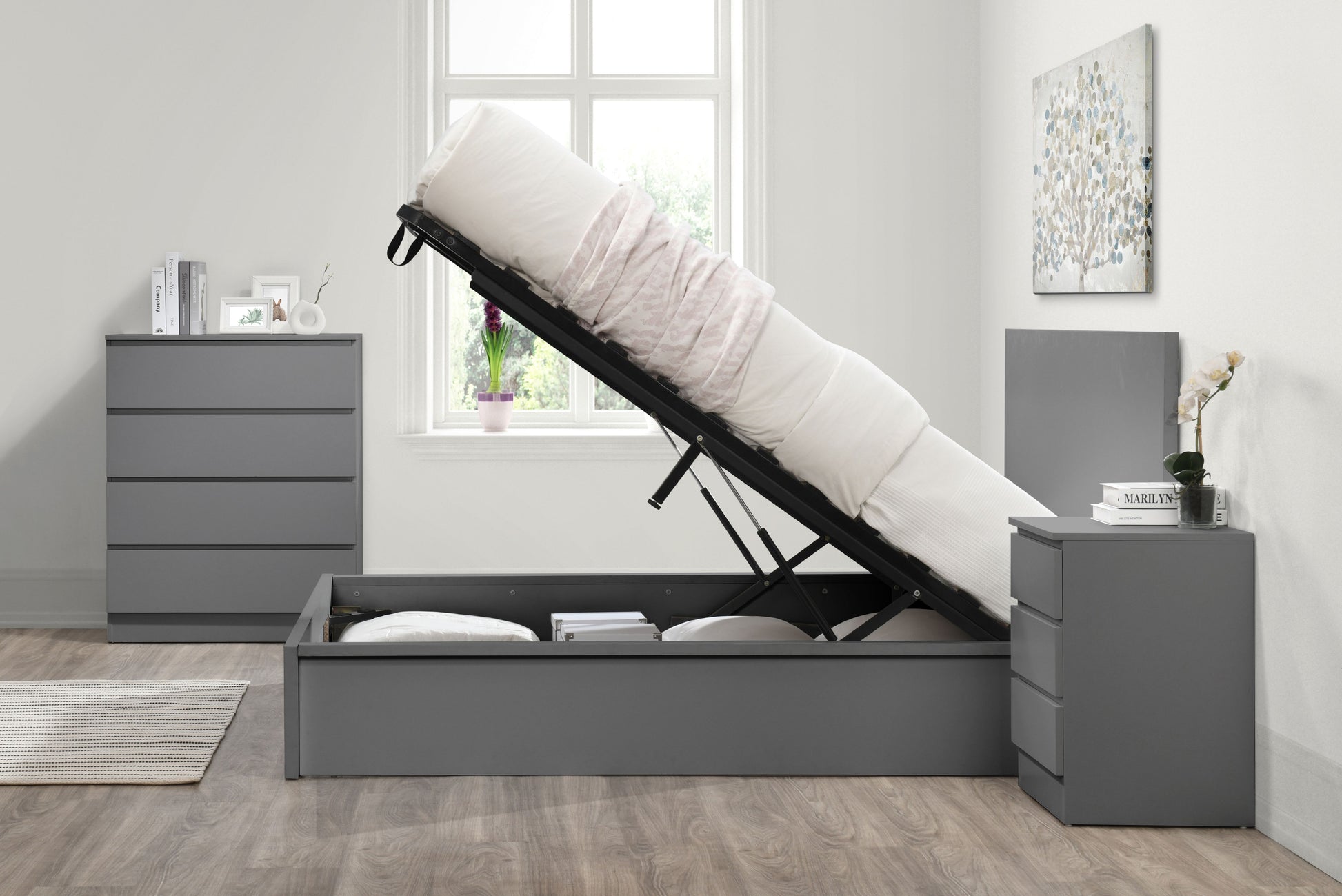 Oslo King Ottoman Bed