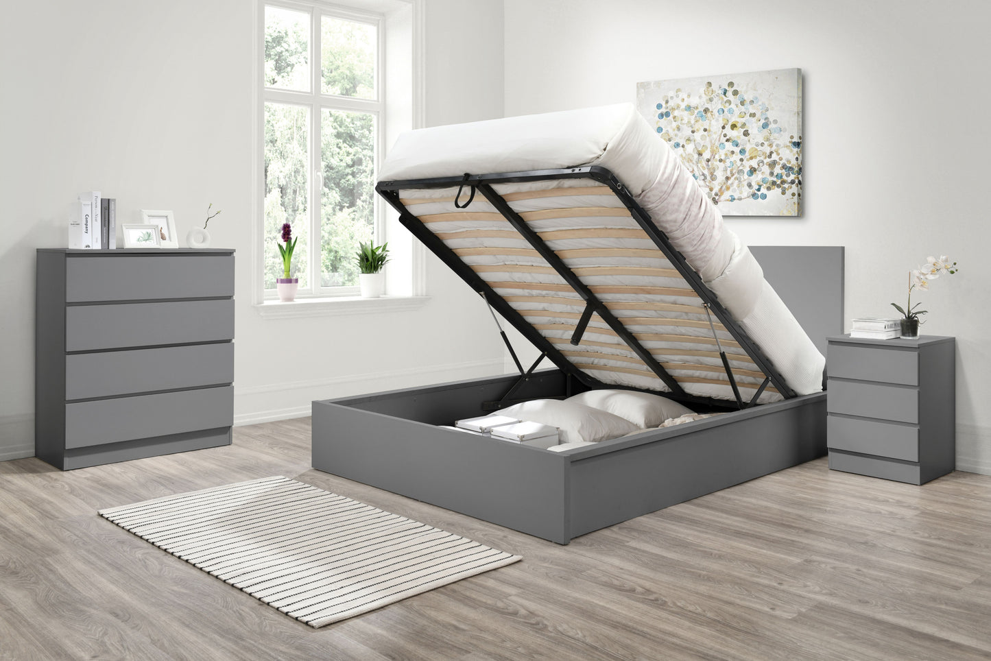 Oslo King Ottoman Bed