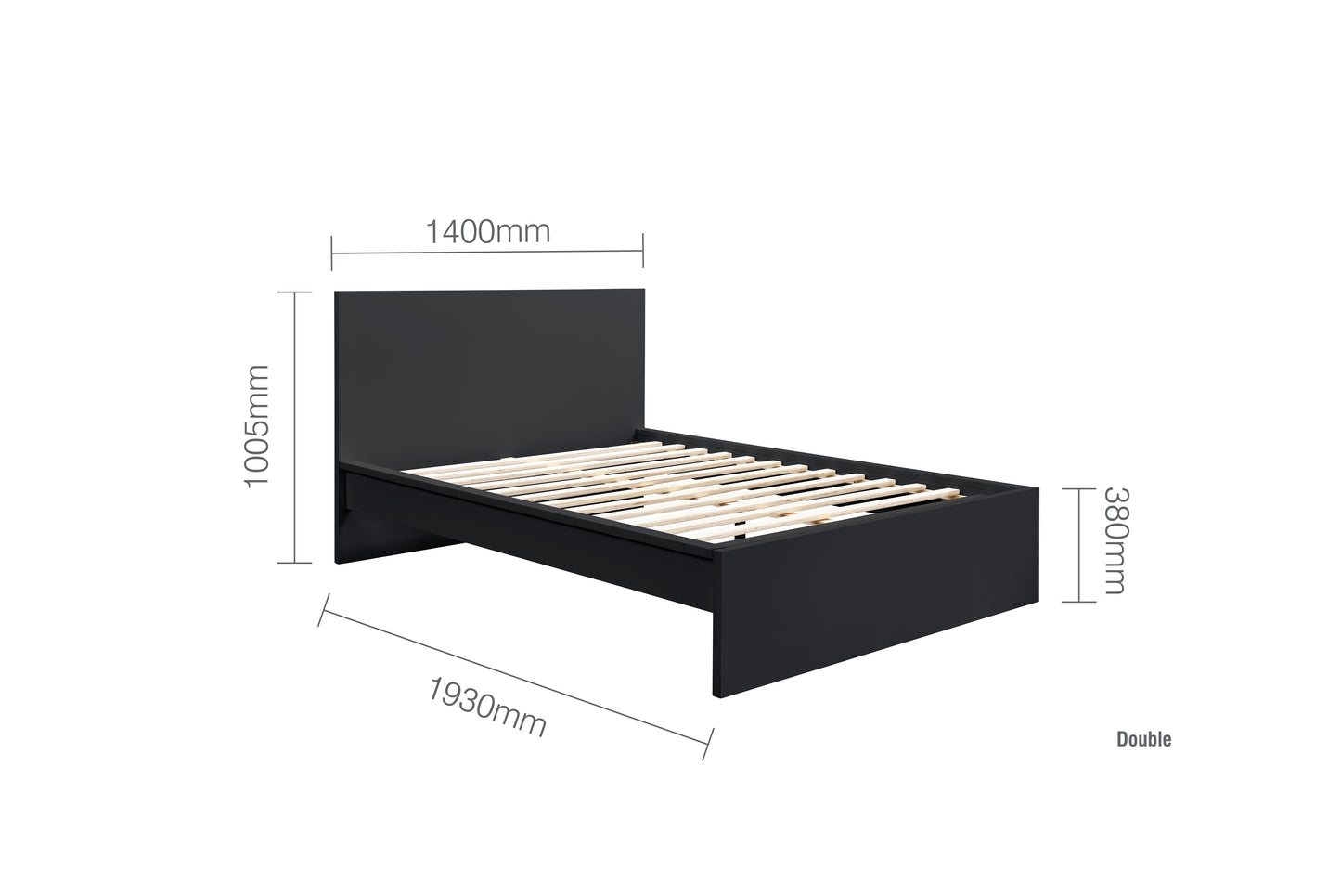 Oslo Double Ottoman Bed