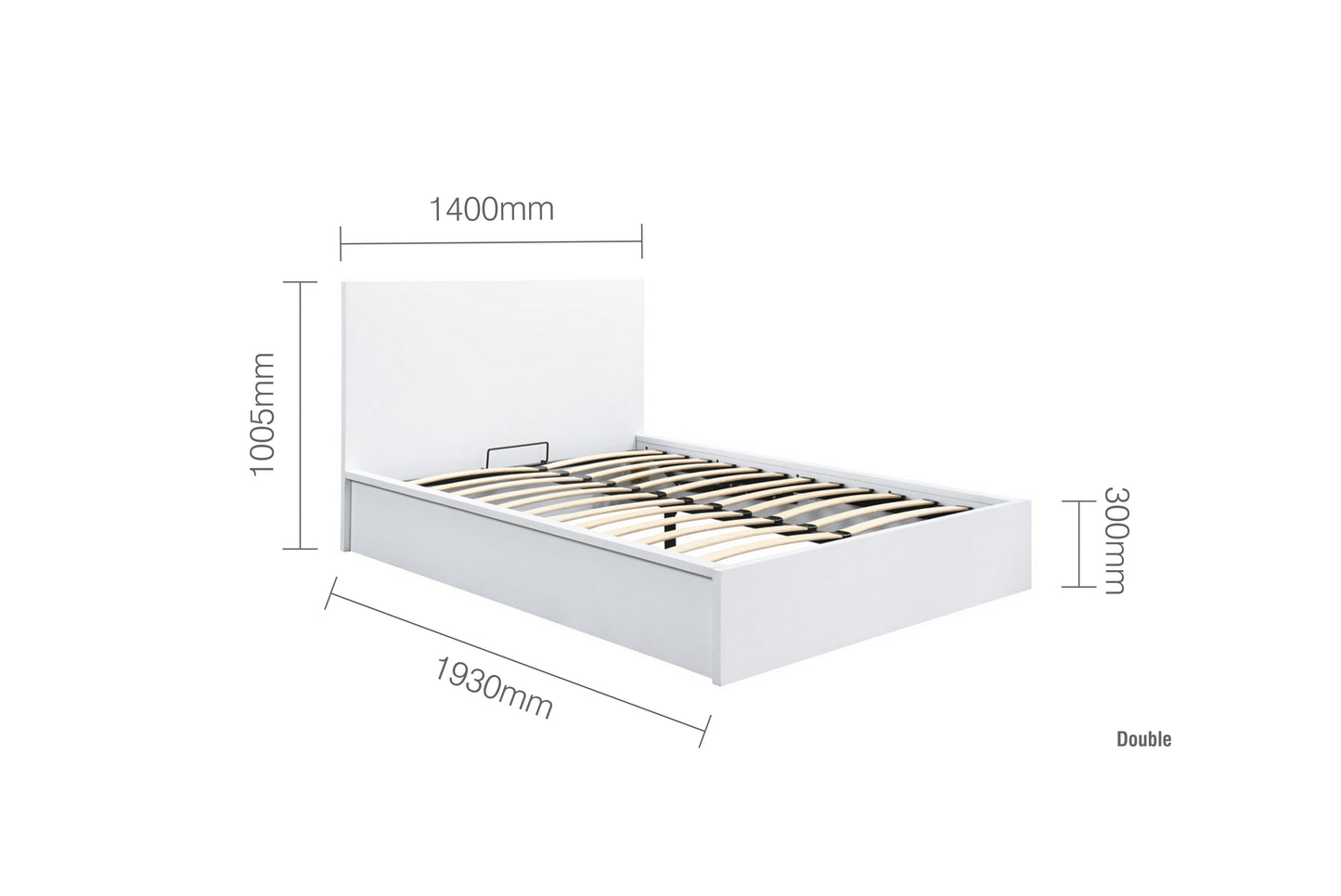 Oslo Double Ottoman Bed