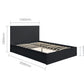 Oslo King Ottoman Bed