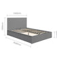 Oslo King Ottoman Bed