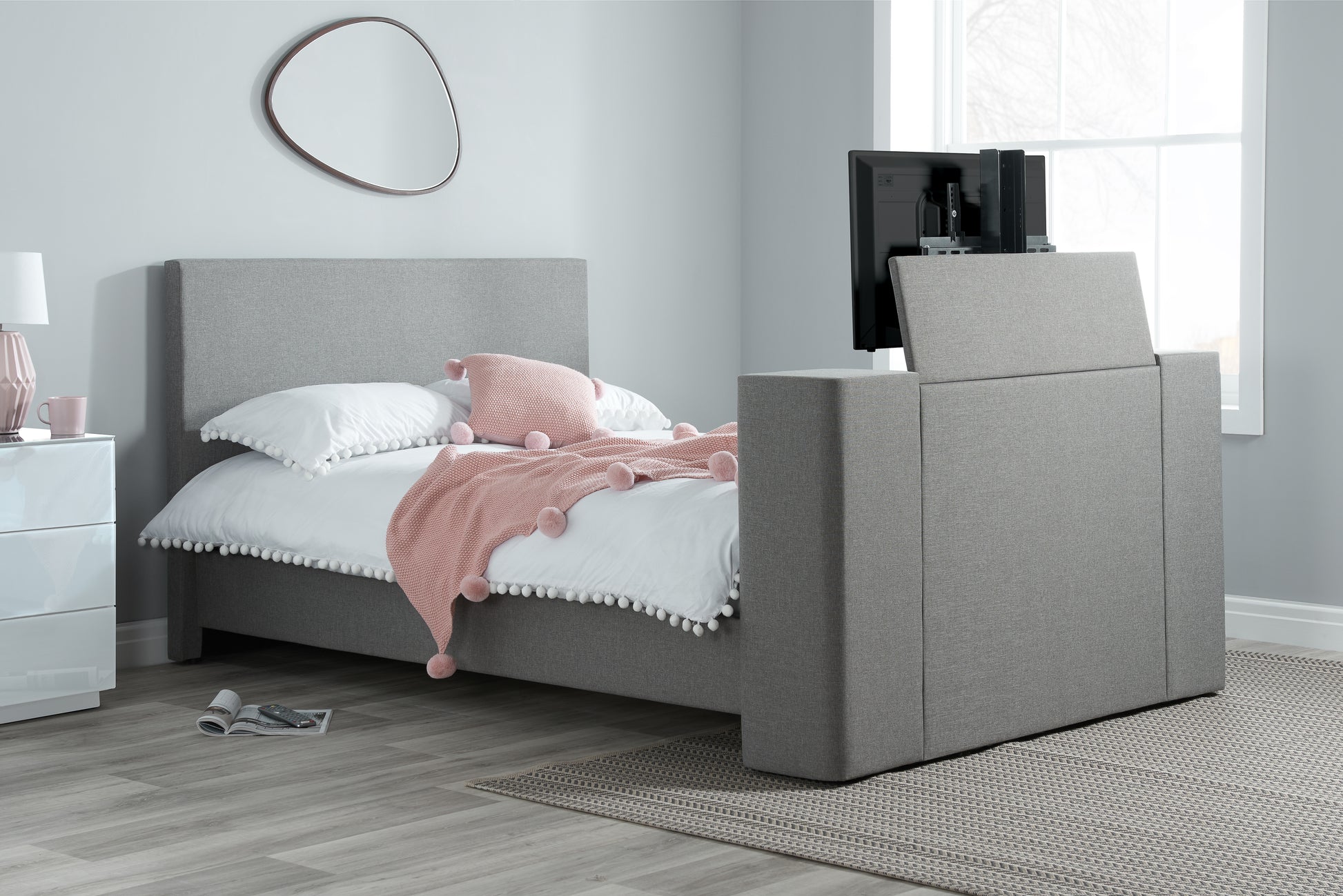 Plaza Double TV Bed