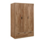 Stockwell 3 Door 2 Drawer Wardrobe