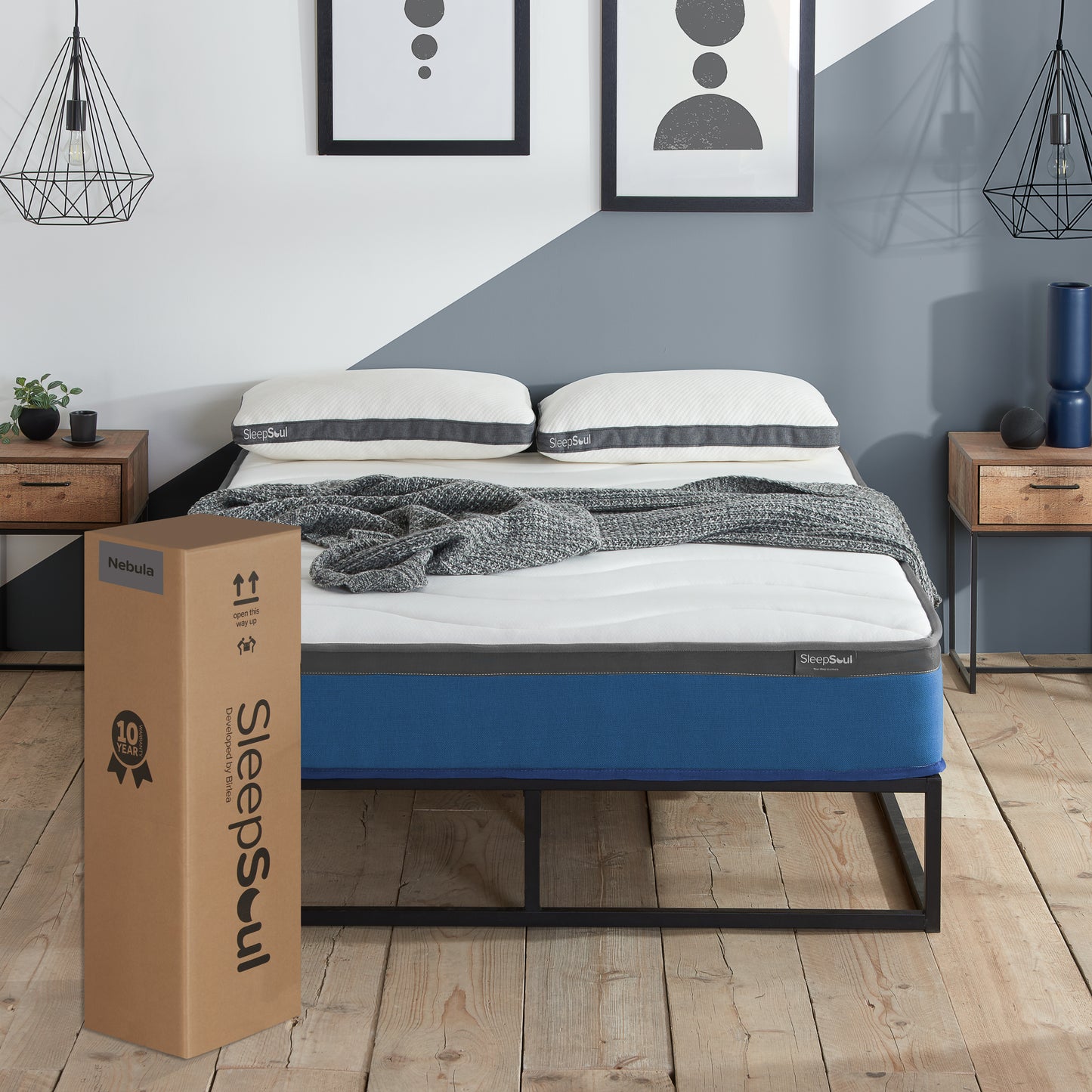 SleepSoul Nebula Small Double Mattress