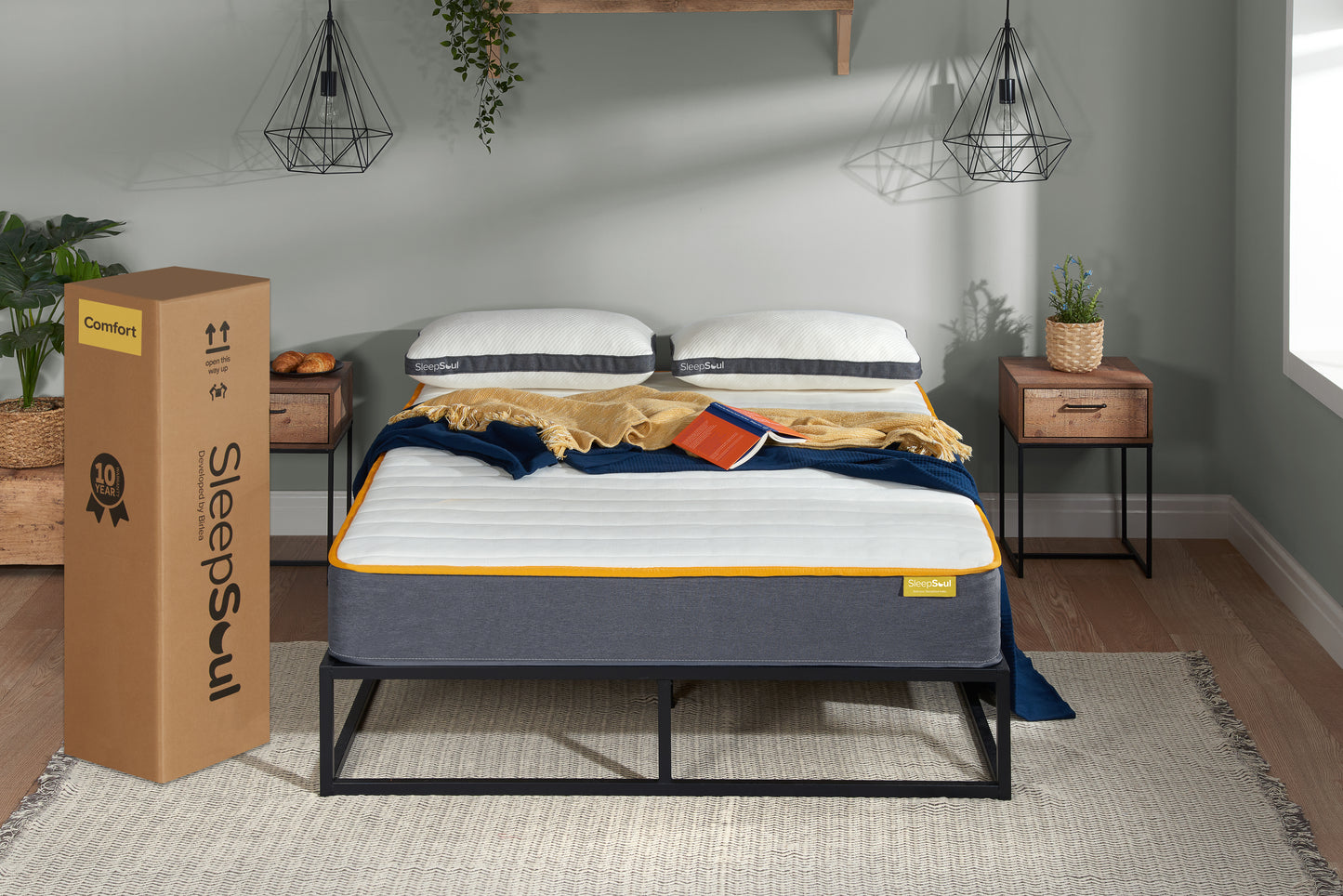 SleepSoul Comfort Single Mattress