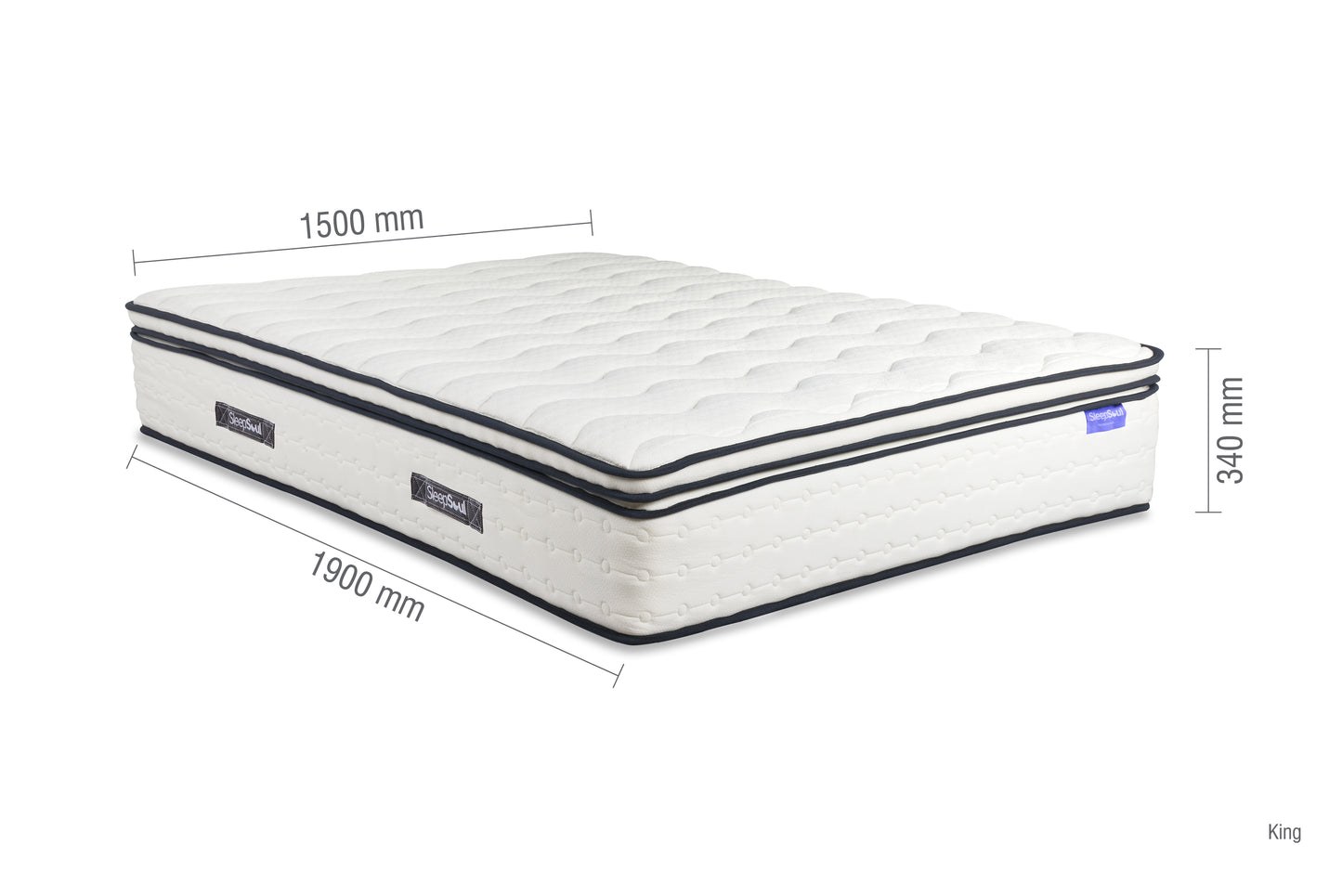 SleepSoul Space King Mattress