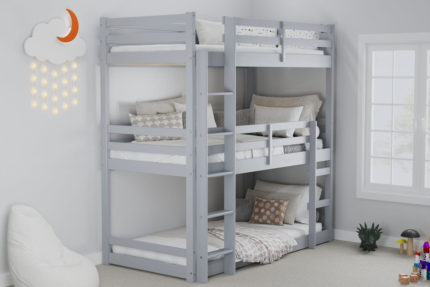 Tressa Triple Bunk Bed