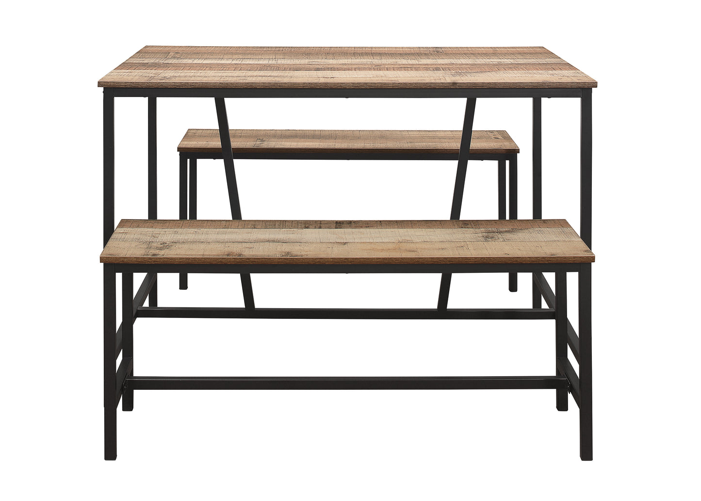 Urban Dining Table & Bench Set