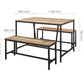 Urban Dining Table & Bench Set