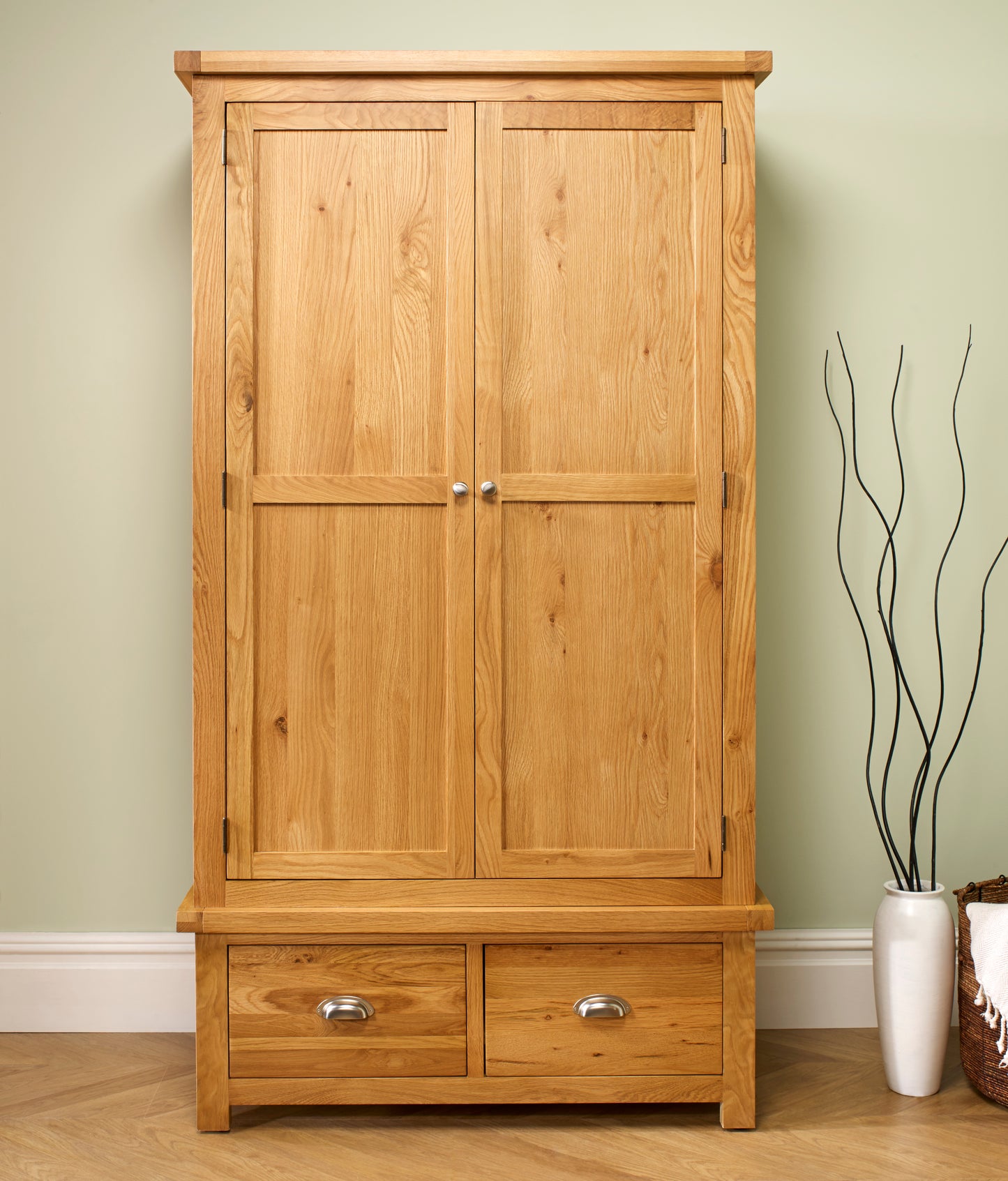 Woburn 2 Door 2 Drawer Wardrobe