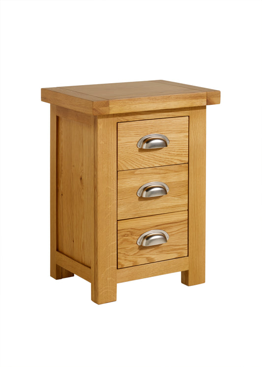 Woburn Small 3 Drawer Bedside