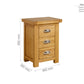 Woburn Large 3 Drawer Bedside