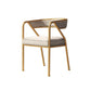 Dwight Dining Chair, Gold Frame-Weilai Concept