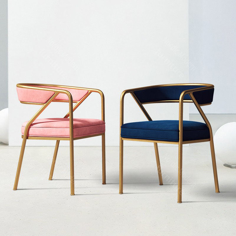 Dwight Dining Chair, Gold Frame-Weilai Concept