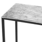 Farrah Collection Silver Console Table